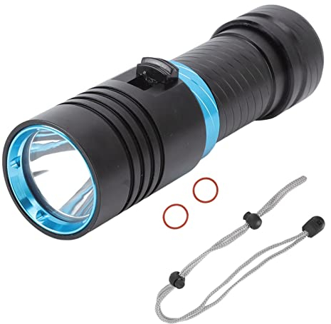 5000LM Linterna de Buceo IPX8 Luz de Relleno Subacuático 100m Impermeable Regulable L2 LED Aleación Aluminio para Fotografía Submarina Deportes Acuáticos