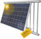 Support de centrale électrique de balcon pour toutes les tailles de panneaux solaires I Support de panneau solaire en aluminium robuste (1, pour rondes)