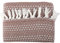 Tuiste Colcha Bouti para una Persona Marron Chocolate 150 x 200, Cubre Cama Multiusos, Plaid Cubrecama, Fina con diseño de Rombos, para Primavera, Verano, otoño e Invierno, Manta Foulard, Cubresofa
