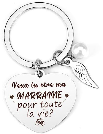 Marraine Cadeaux Porte Clef Cadeau Pour Marraine Cadeau Fetes Des Meres Cadeau Marraine Cadeau Parrain Marraine Bapteme Veux Tu Etre Mon Marraine Porte Clé Marraine Cadeau Pour Maman Cadeaux Femmes