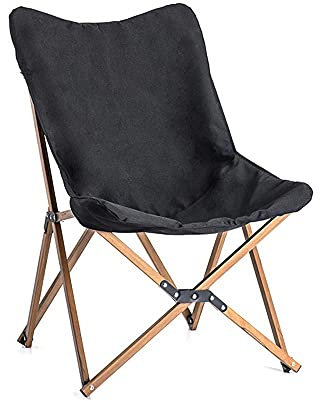 SilteD Ultraleichter Campingstuhl, tragbare Campingstühle, Trail-Freizeitstuhl, robuster, hoher, Leichter, langlebiger Outdoor-Sitz, für Camping, Festivals, Garten, Wohnwagen Present
