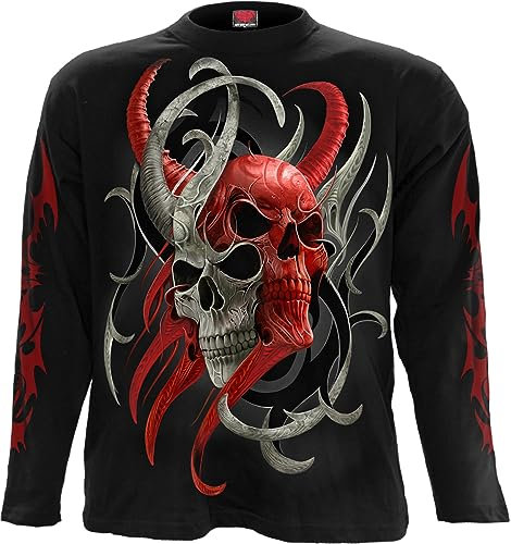 Spiral - Skull Synthesis - Longsleeve T-Shirt Black - M