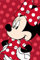 Jerry Fabrics Minnie Mouse Flauschdecke Schmusedecke Kuscheldecke 100 x 150 cm