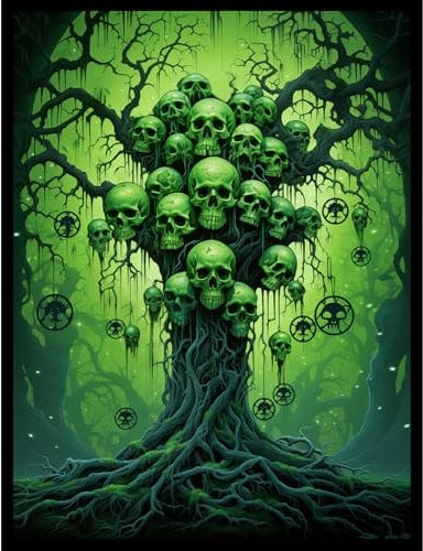 MTG Magic The Gathering (Golgari Tree of The Dead) - 100ct Matte TCG Card Art Sleeves by Ai Armor