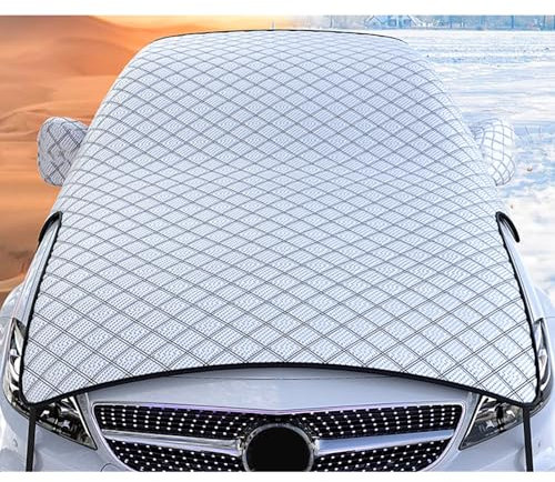 POWEC Winter Windschutzscheiben Abdeckung, für Citroen Grand C4 Picasso 2013-2023 Auto Scheibenabdeckung Sonnenblende Gegen Schnee EIS Frost Staub Sonne
