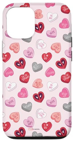 iPhone 14 Marvel Valentine’s Day Anti-Love Deadpool Candy Hearts Case