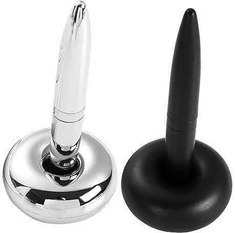 CANIGHT 2stücke Schwebender Kugelschreiber Elegante Füllfeder Für Büro Und Studium Fidget-stift Mit Stilvollem Design Für Frauen Und