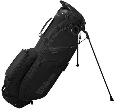 Wilson EXO LITE Stand Bag Schwarz/Schwarz, Keine Größe