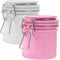 Ipetboom Lash Glue Storage Jars Duo Eyelash Glue Containers Leakproof Fresh Storage Compact for Travel