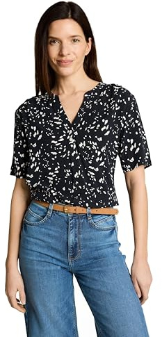 TOM TAILOR Damen Bluse mit Muster