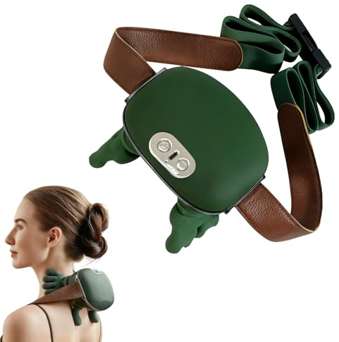 Aartner 4D Neck Massager, Bionische Hand Nackenmassagegerät, Elektrisches Shiatsu Massagegerät mit 3 Intensitätsstufen und 2 Heizstufen