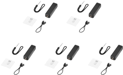 5pcs Pocket 3 Battery Handle Grip, For DI Osmo Pocket 3 Handheld Power Bank TYPE-C Charging Action Camera Charging Handle Lightweight Camera Handles Power Bank Cameras Charger Accessories
