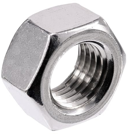 NORMREICH - 5 Stück Sechskantmuttern M30 Edelstahl A4 (V4A) DIN 934 / ISO 4032 – Muttern rostfrei, nichtrostend, INOX, Niro, korrosionsbeständig, säurebeständig