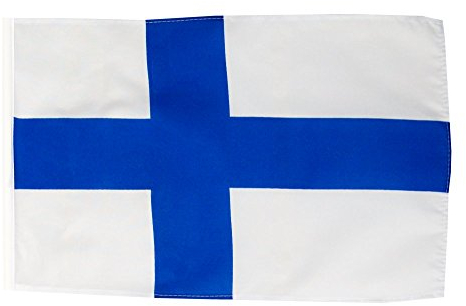 Flaggenfritze Flagge/Fahne Finnland + gratis Sticker
