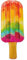 Intex Flotteur Gonflable de Piscine avec Impression réaliste, 190,5 x 76,2 cm