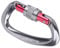 Climbing Carabiner 7075 Aviation Aluminum D-Ring Locking Carabiner Clips Screw Lock Safty Carabiner for Mountain Climbing Expanding Caves Power Aerial Work Engineering