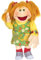 Living Puppets Menschliche Handpuppe Marleen für Erwachsene und Kinder geeignet, Größe: 65 cm, Handwäsche, W811