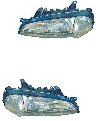 Halogen Scheinwerfer Set links & rechts Hauptscheinwerfer Frontscheinwerfer H1 für Model Tigra 95_