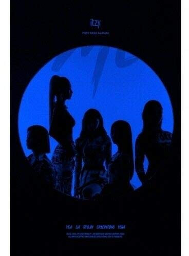 ITZY 'It'z Me' 2nd Mini Album B Version CD+80p PhotoBook+1p Cover PostCard+2p PhotoCard+Message PhotoCard SET+Tracking Kpop Sealed