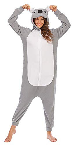 BGOKTA Disfraces de Cosplay para Adultos Pijamas de Animales One Piece Jirafa,LTY48