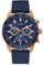 GUESS Hommes Analogique Quartz Montre avec Bracelet en Silicone GW0206G2