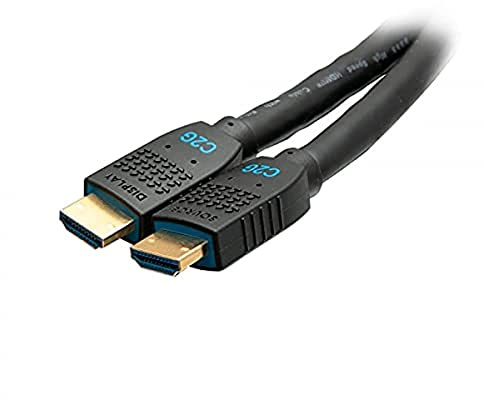 C2G 35 ft (10,7 m) Performance Series Ultra Flexible Active High Speed HDMI-Kabel – 4K 60 Hz In-Wall, CMG (FT4) zertifiziert Kompatibel mit Xbox, Blu-ray, DVD, PS5, Smart TV, Soundbar, Monitoren