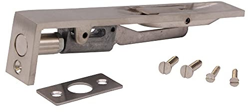 Flush Bolt for Double Doors | Satin Nickel | 250mm