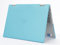 mCover Étui Uniquement Compatible avec Ordinateur Portable Windows 2 en 1 Dell Inspiron 7420/7425 2023 (ne Convient Pas aux Dell Latitude 7420 14) – Aqua
