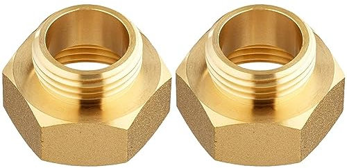 Mamelon laiton réduit femelle 33x42 Mâle 26x34 (Lot de 2)