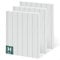 PETOX 3 Pack 116130 HEPA Filter H for Winix PlasmaWave Air Purifier 5500 5500-2 C535 5300 5300-2 6300 6300-2 P300 AM90 9000 5000 5000B C909 9800, H13 True HEPA Filter