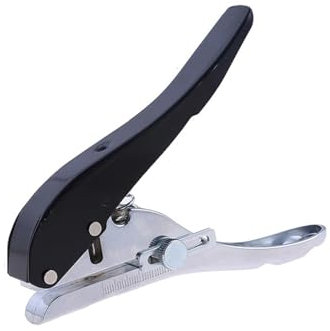 SSIMOO Schraubenabdeckungen, Locher, Locher, runde Lochzange, Fotopapier, Kartenecken, runder Locher, Zange, Papierschneider, verstecktes Loch (Color : 4mm)