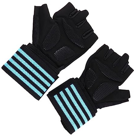 POPETPOP 1 Pair Gloves for Trainging Sports Weightlifting Half Gloves Lifting Gloves Steel Hammer Sports Gloves Cycling Gloves Biking Gloves Gym Riding Training Gloves Fitness