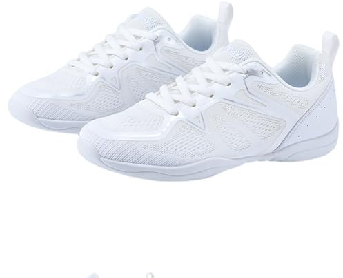 Serenitison Jungen Mädchen Cheerleading Schuhe,Tanz Sneaker Jazz Training Schuhe,Fitnessschuhe für Jugendliche,Cheerleader Schuhe für Erwachsene,Atmungsaktiv,für Cheerleading,Kunstprüfungen,Tanz