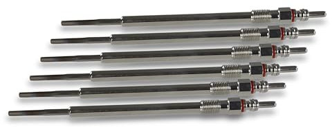 ATEC Germany 6x Glühkerze ohne Drucksensor Kompatibel mit JEEP GRAND CHEROKEE 4 (WK, WK2), LANCIA THEMA (LX_)