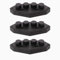 MoltenCore FlameTrails Extreme Skateboardschleifer 3 Stück Light Up Your Grind Funkenschleifer für Skateboard Funkenplatte Skateboard Deck Zubehör Spark Plates 3 Pieces