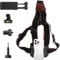 ROTRES Handy Brusthalterung, Brustgurt Handyhalterung, Körper Halter Chest Mount Zubehör, Kompatibel mit Allen Gopro, DJI Osmo und Anderen Action-Kameras