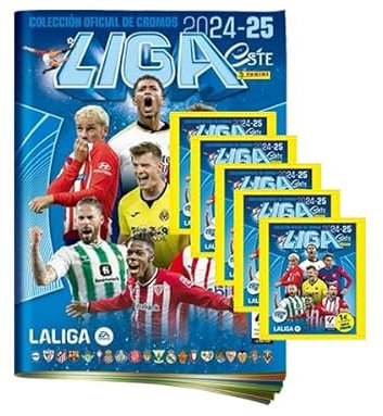 Panini La Liga Sticker 2024-25 / 1x Stickeralbum + 5x Stickertüten