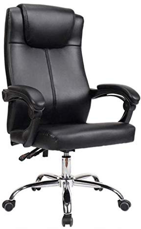 Chaise de Jeu, Chaise de Bureau - Chaise de Bureau/d'ordinateur exécutive en Cuir avec accoudoirs Chaise pivotante Ergonomique