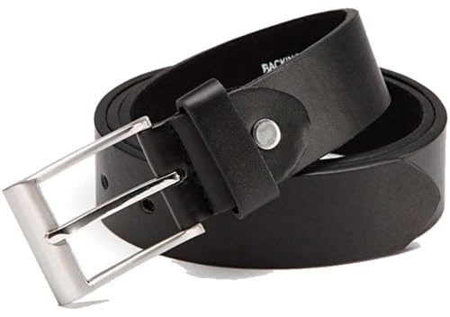 BEZLIT Herren Leder Gürtel Kunst-Leder 30602 Schwarz 115 cm