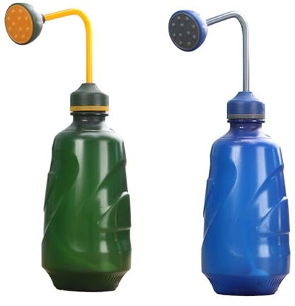 Hayaww 2 Pièces 450ml Arrosoir Plante Interieur Pulvérisateur d'eau Pulverisateur a Main Petit Arrosoir pour Bonsaïs Petit Arroseur Bonsai Plantes Délicates et Fleurs Arrosoir Plante Mini Arrosoir (A)