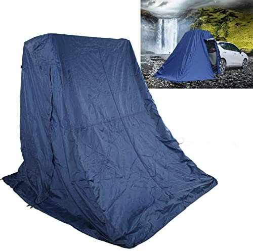 SustVita SUV Camping Tent, Portable Weatherproof Tailgate Tent with Double Layer Sun - Proof Awning, Sleeps Up to 2, Ideal for Outdoor Camping Hiking Travel