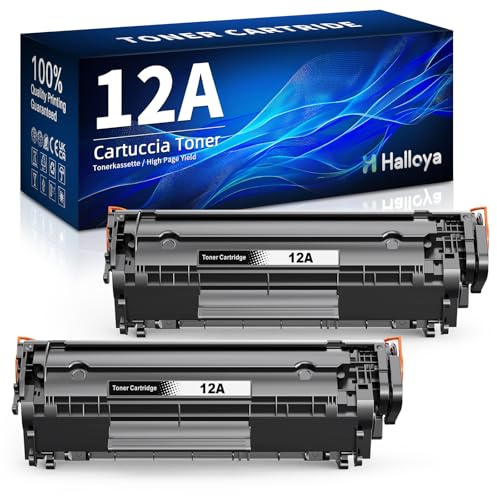 12A Toner Kompatibel für HP 12A Q2612A | Kompatibel für LaserJet 1010 1012 1015 1018 1020 1022 1022n 1022nw 3020 3030 3050 3052 3055 M1005 M1319 M1319f