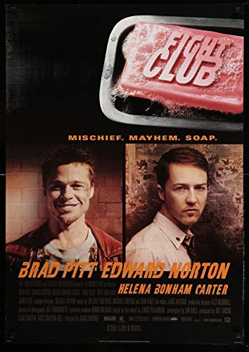 My Little Poster Plakat affiche Fight Club Brad Pitt Klassischer 90er Film