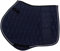 QHP Schabracke Juliet DR + VS anatomisch Reißverschlusstasche (Warmblut DR, Navy)