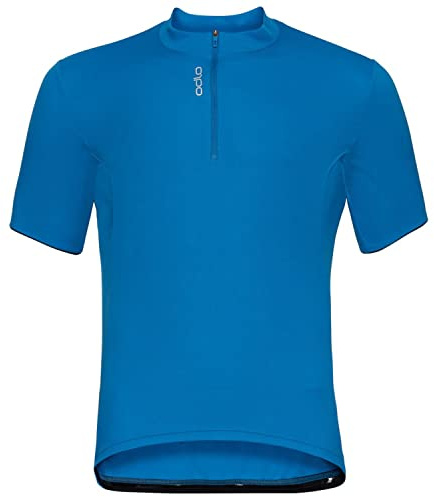 Odlo Herren Radtrikot halber Reißverschluss Essentials, Indigo Bunting, S