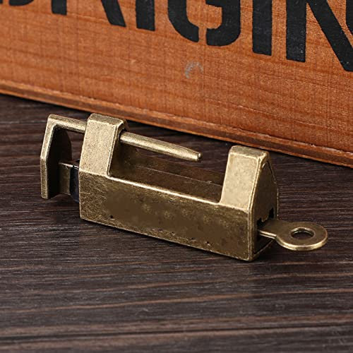 BORDSTRACT Lucchetto Vintage, Mini Tradizionale in Stile Cinese per Piccolo portagioie
