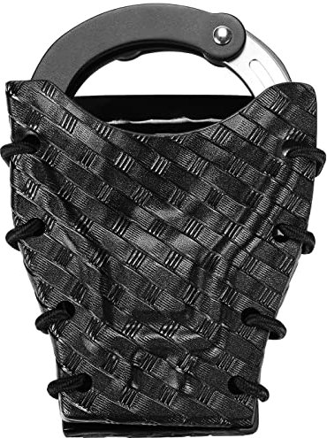 Kydex Handschellentasche für den Gürtel, universelle Handschellentasche, passend für 3,8-5,7 cm Gürtelbreite, Manschettenhalter