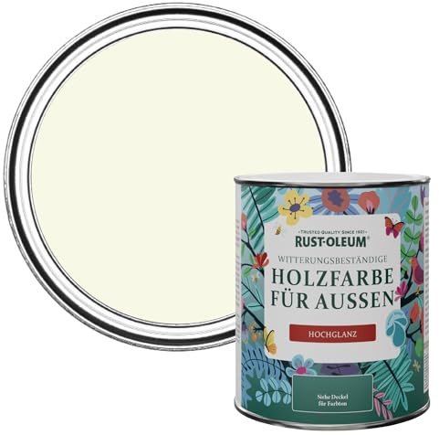 Rust-Oleum Green Mould-Resistant Garden Paint In Gloss Finish - Apple Blossom 750ml