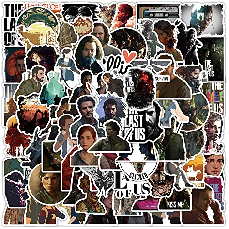100 Stück The Last of Us für Koffer, Skateboard, Laptop, Computer, Wasserflaschen, Auto, Teenager, Jungen, Mädchen, Aufkleber, wasserdicht