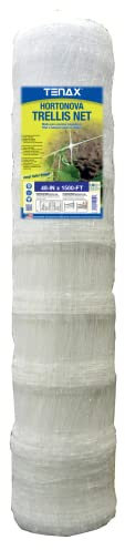 Tenax 1A150280 Hortonova Plant Trellis 48 x 500' White